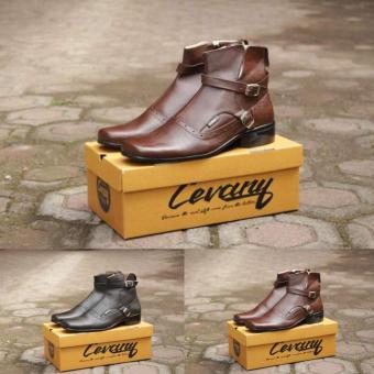 Gambar SEPATU KULIT PRIA ORIGINAL CEVANY PACCUAN HIGH JUNGLE