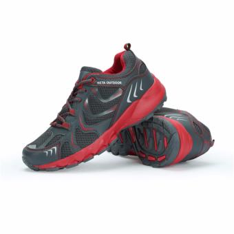 Gambar Sepatu Running   Lari   Olahraga KETA 193   Abu Merah