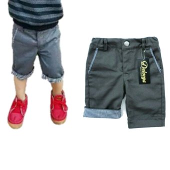 Gambar Short Chino Celana Pendek Anak Warna Grey