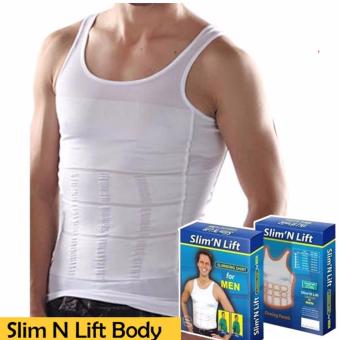 Slim N Lift Body Shaping - Pakaian Dalam Pria Pembentuk Tubuh -Putih Juni 2018 - 2 Slim N Lift Body Shaping - Pakaian Dalam Pria Pembentuk Tubuh -Putih - 2
