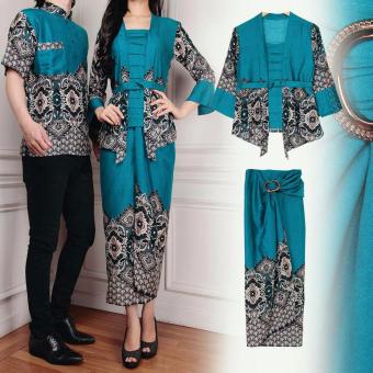 Suki Couple Batik Cewe Cowo Maula - Tosca