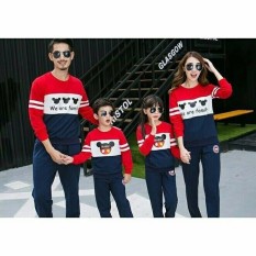 Sweater Couple Keluarga / Baju Couple Keluarga / Family Couple We Are 2 Anak