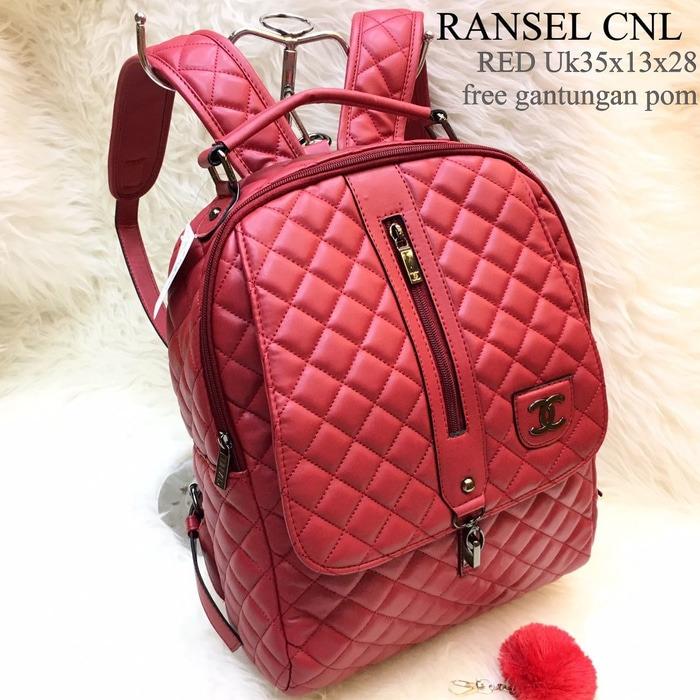 TAS RANSEL CHANEL-TAS WANITA-TAS KUALITAS IMPOR