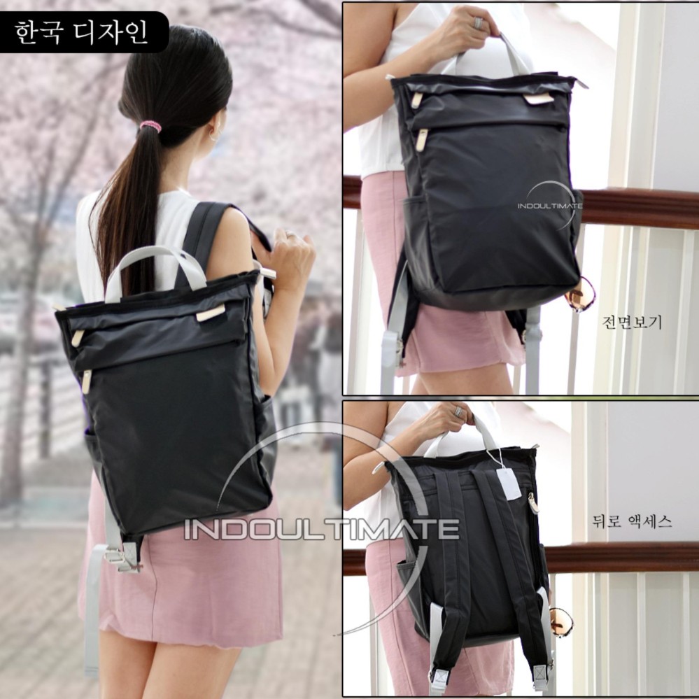 Tas Ransel / Tas Parasit Tebal / Tas Fashion Wanita / Tas Jinjing / Tas Elegan / IM SN-2038 BACKPACK HALUS