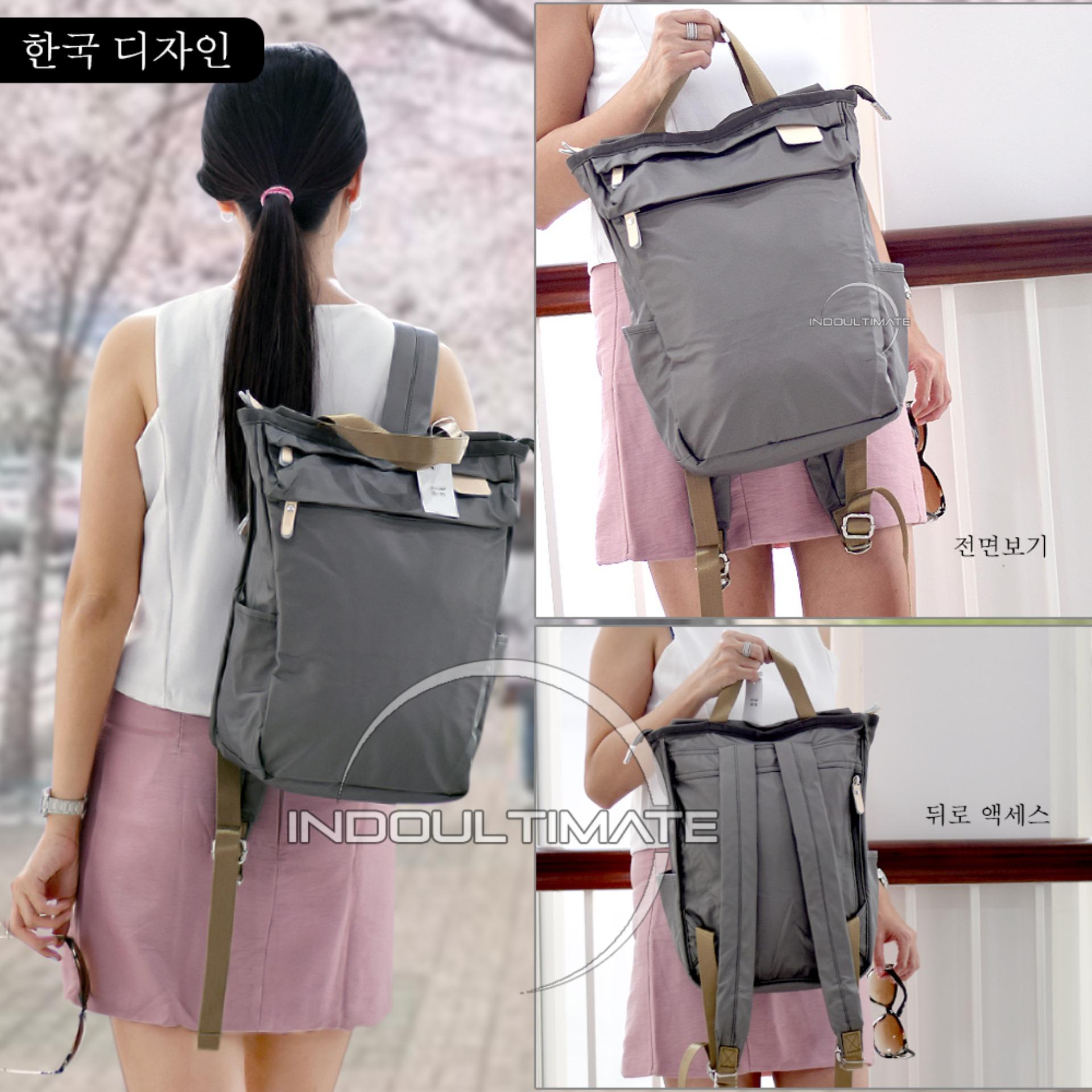 Tas Ransel / Tas Parasit Tebal / Tas Fashion Wanita / Tas Jinjing / Tas Elegan / IM SN-2038 BACKPACK HALUS