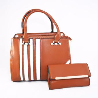 Tas Baju Kulit Tote Vintage Tas Besar Besar Versi Upgrade Kapasitas-Brown. Source ·