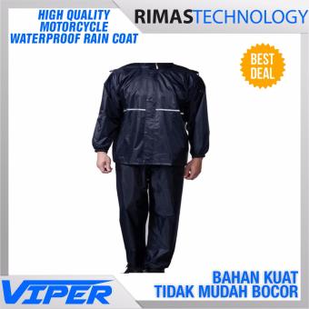 Gambar Terlaris !! High Quality Motorcycle Waterproof Rain Coat   Jas Hujan Black Hitam Xl Xxl Xxxl Xxxxl Baju Celana Bukan Axio