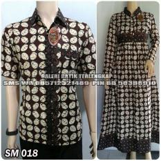 Termurah!!! BATIK COUPLE GAMIS ETNIK KAWUNG SM018 Batik Keren