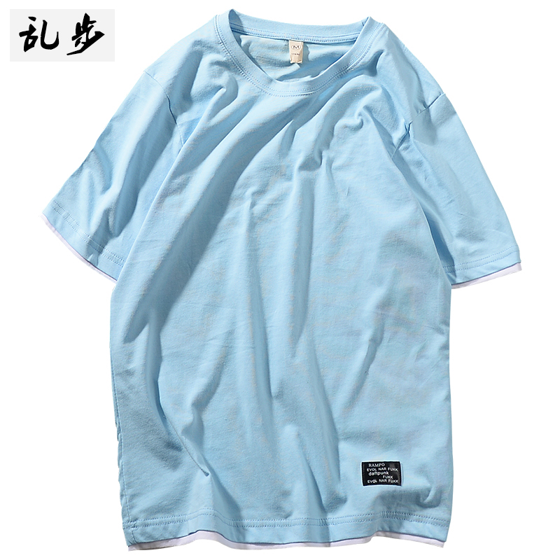 Dua Warna Remaja Lengan Pendek T Shirt Biru Daftar Update Harga Source · Flash Sale Tide