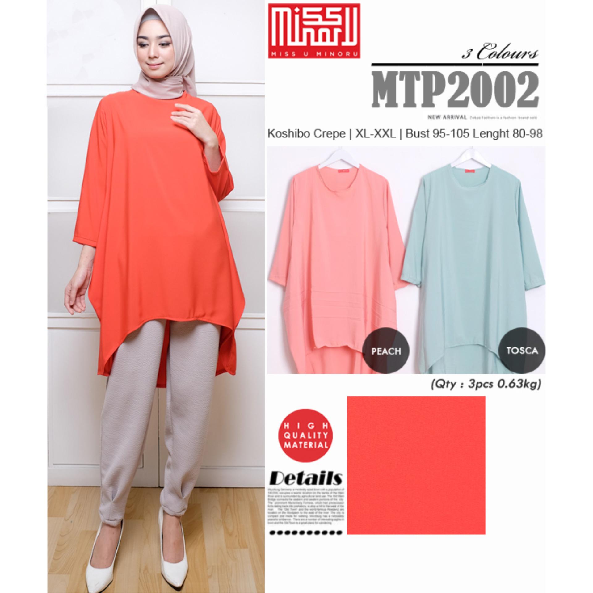 Tunik blouse wanita jumbo xl xxl