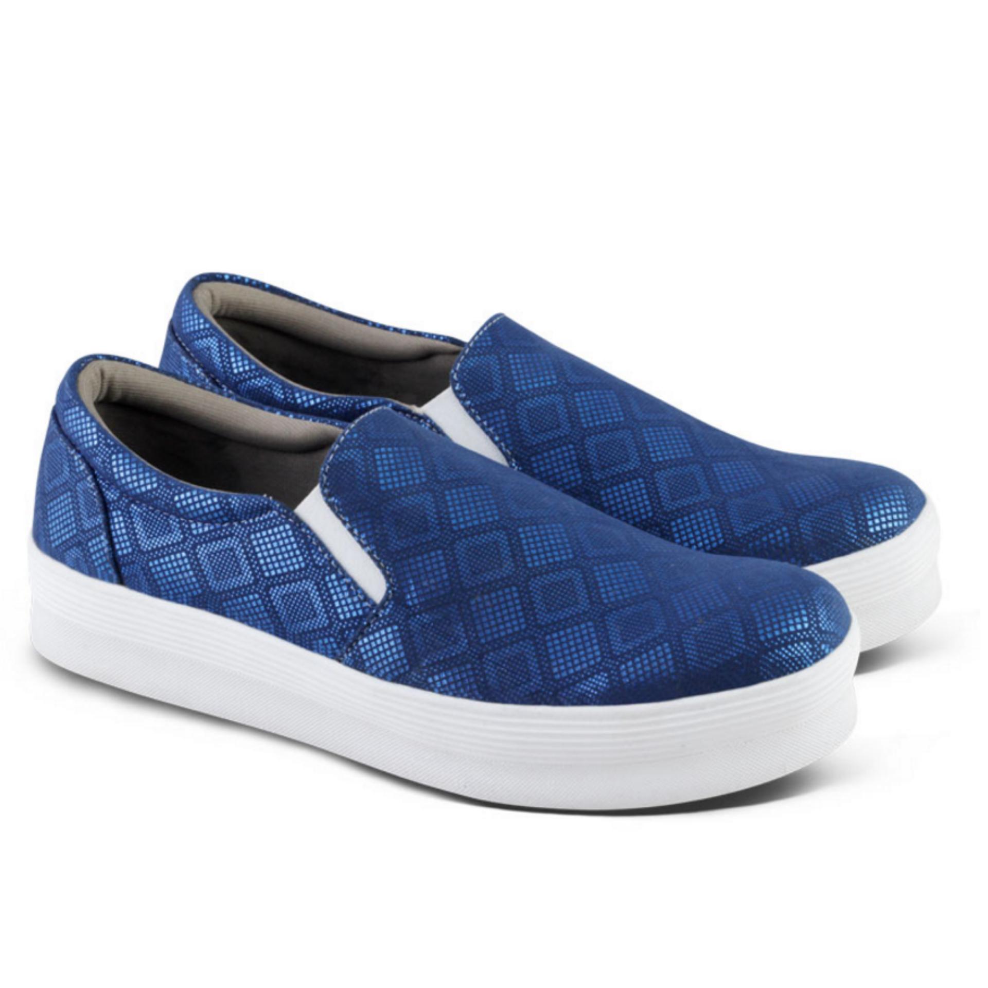 Mikaela Sepatu Flat Casual Wanita Cub Ante Camoscio Abu Abu Daftar Flash Sale Varka Casual Wanita 2124 Biru