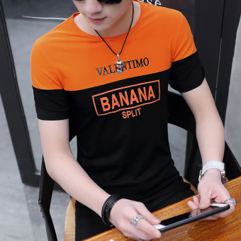 Jual Versi Korea baru  pria  lengan pendek t shirt 8576 