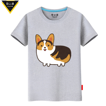 Tokomvo Harga Versi Korea Dari Salju Anjing Corgi Anjing T Shirt