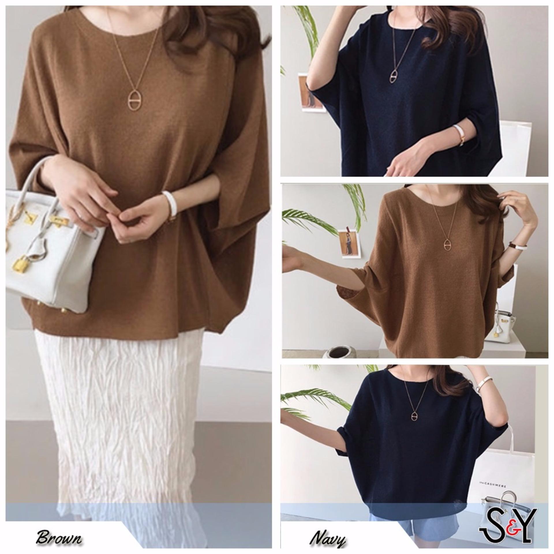 [vlyapriskila] 175002 Blouse Jumbo Super Big Kalong Batwing