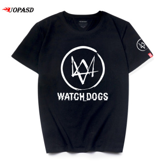 Gambar Watch katun permainan Zhou Bian leher bulat petugas kebersihan anjing t shirt (Hitam pengawas 2 ban kapten) (Hitam pengawas 2 ban kapten)