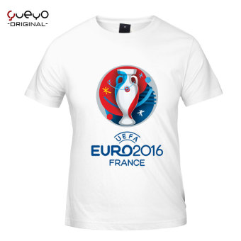 Gambar Wyatt tur peringatan lengan pendek jersey t shirt (Putih Piala Eropa 2016) (Putih Piala Eropa 2016)