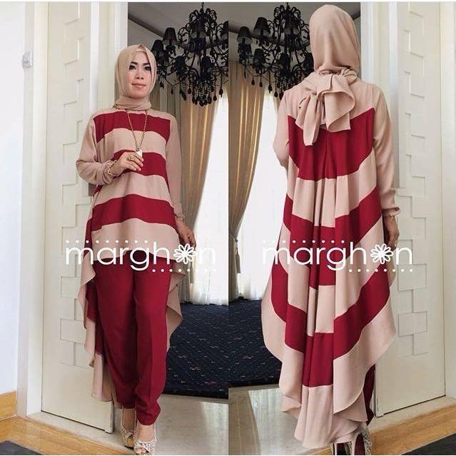 Xavier Gamis Dress Baju Kurung Syari / Hijab Muslim Syar'i / Dress Wanita Muslimah / Terusan / set kanakha set 3in1 /blouse /celana / pasmina