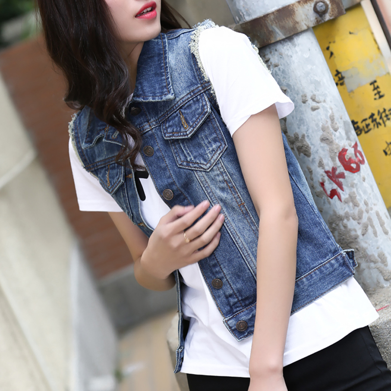 Flash Sale Xisiyao Korea Fashion Style baru musim semi dan musim gugur yard besar tanpa lengan