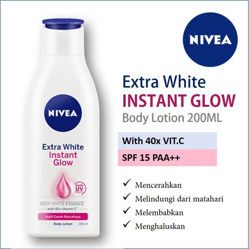 Nivea Paket Body Lotion Nivea Instant Glow Body Lotion 200ml Nivea Night Nourish Body Lotion 200 Ml Lazada Indonesia