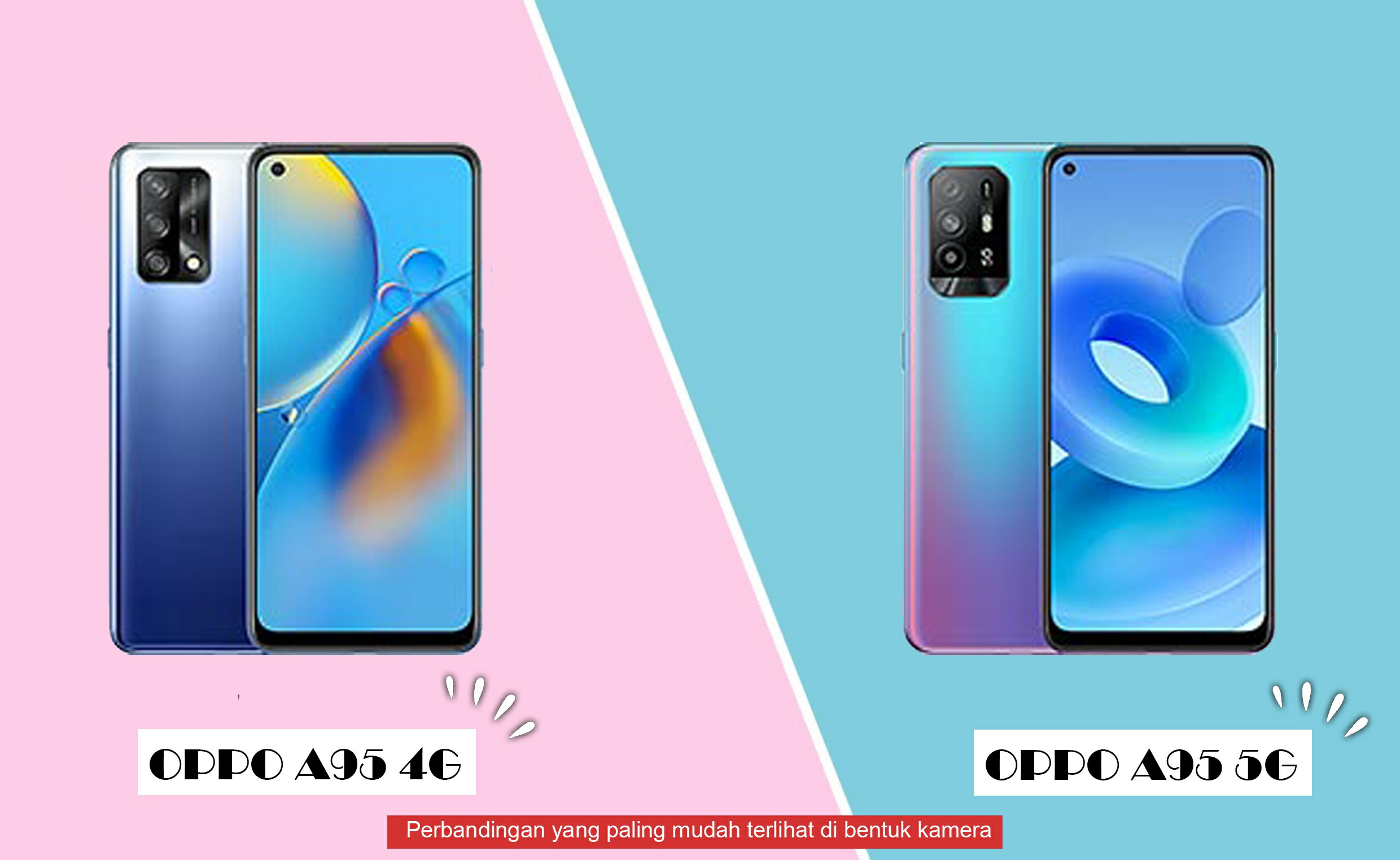 oppo a95 5g dan 4g