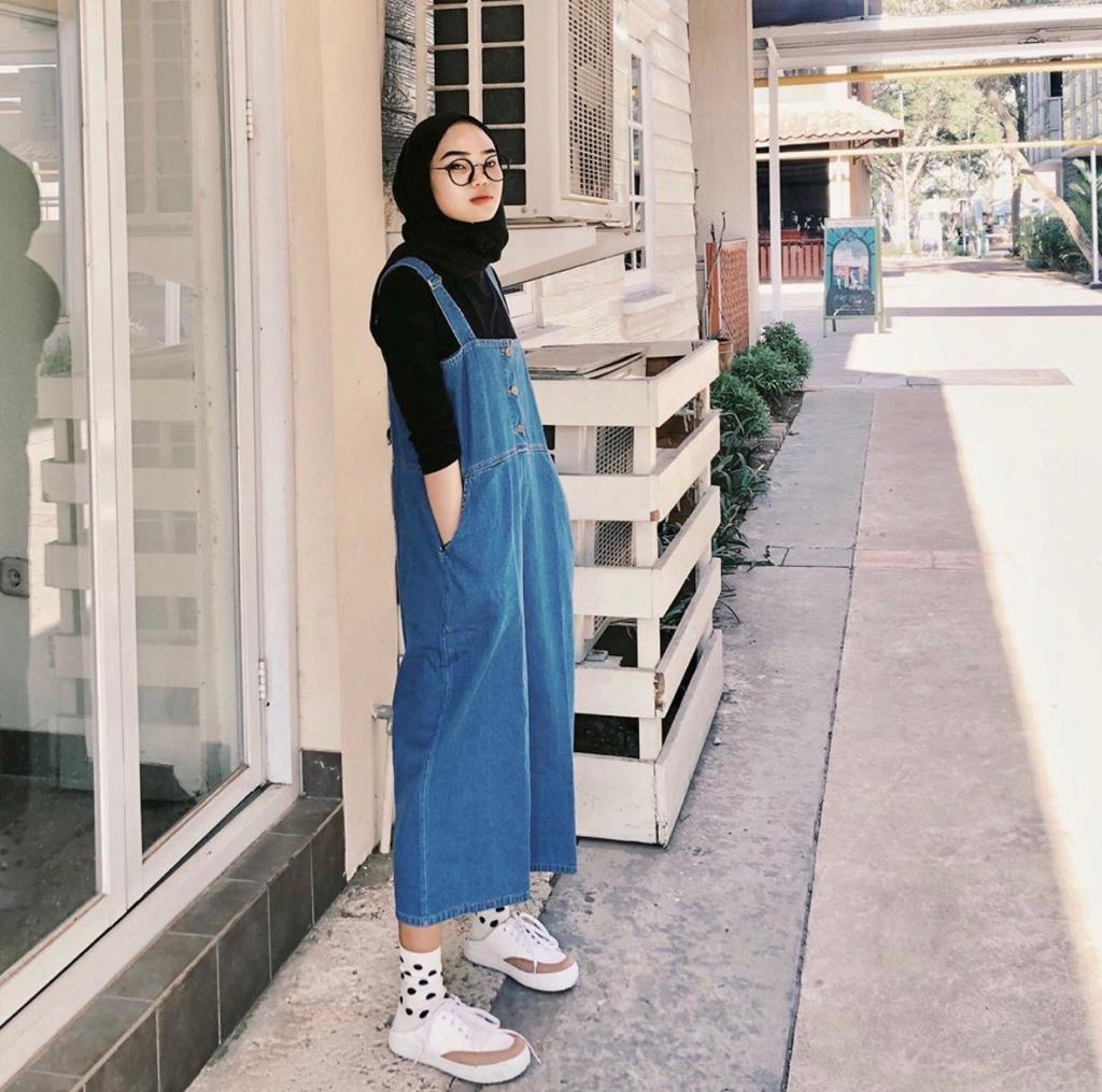 Casual Hijab Styles With Jeans - diseño de camisa