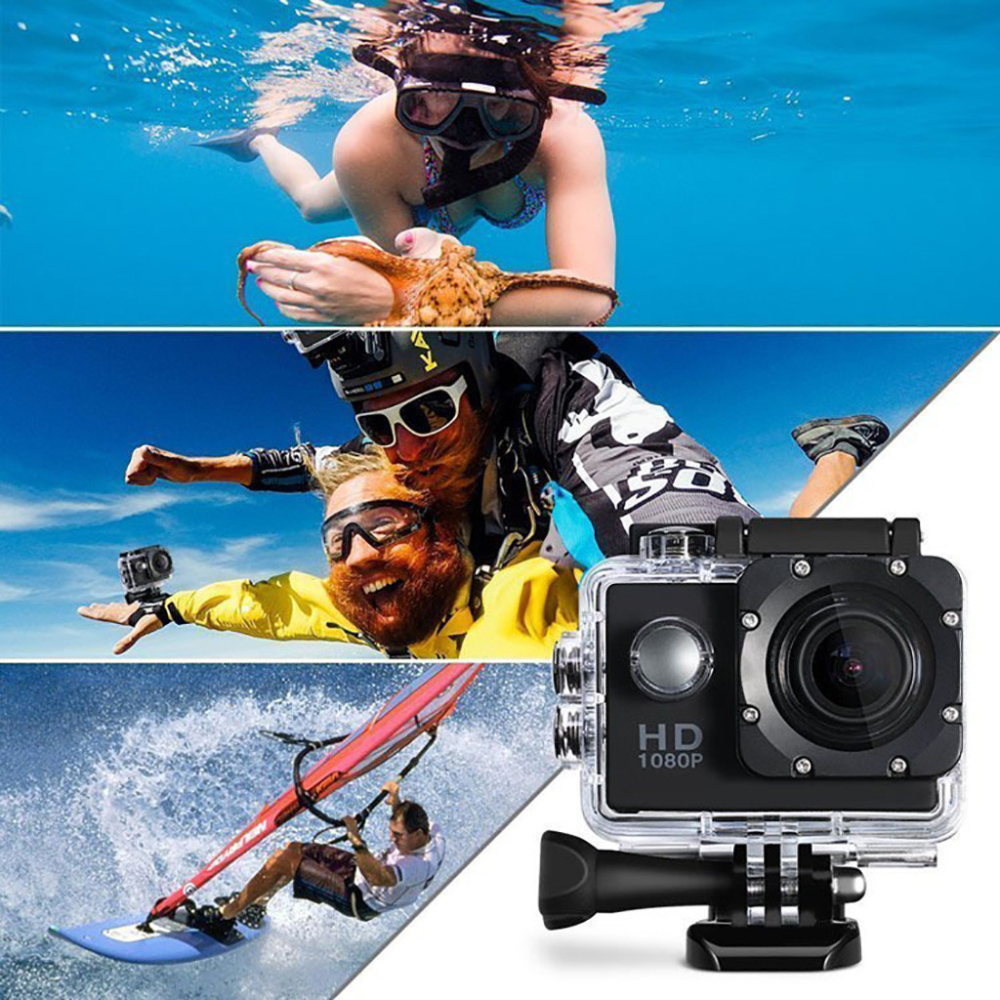 HD กีฬา DV【In Stock】New กันน้ำ12MP กล้อง HD 1080P 32GB กลางแจ้งกีฬากล้องวิดีโอกล้อง DV ขนาดเล็กกล้องวีดีโอ