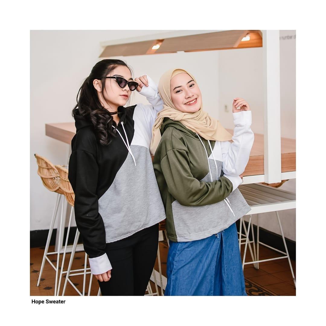Geser Best Seller Terbaru Jaket Hoodie Hope Sweater Wanita Cewe Hits Bisa Bayar Di Tempat Cod Couple Dengan Teman Lazada Indonesia
