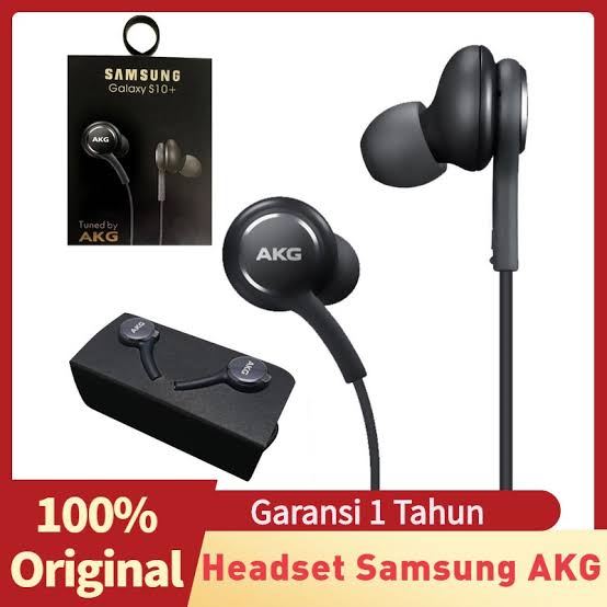 NEW HEADSET HP FULL BASS ORIGINAL AKG 