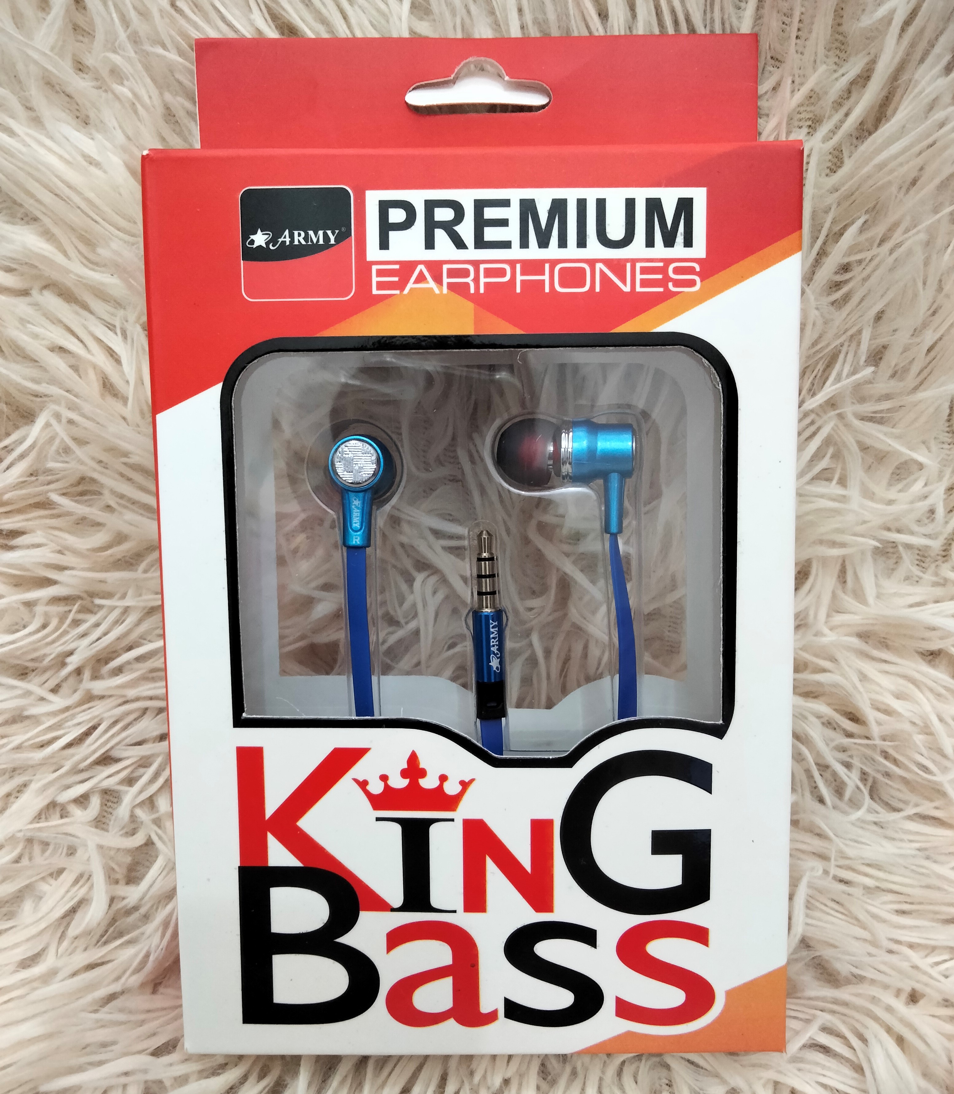 Headset KingBass Army Earphone Hetset Handset Hedsed Hendset