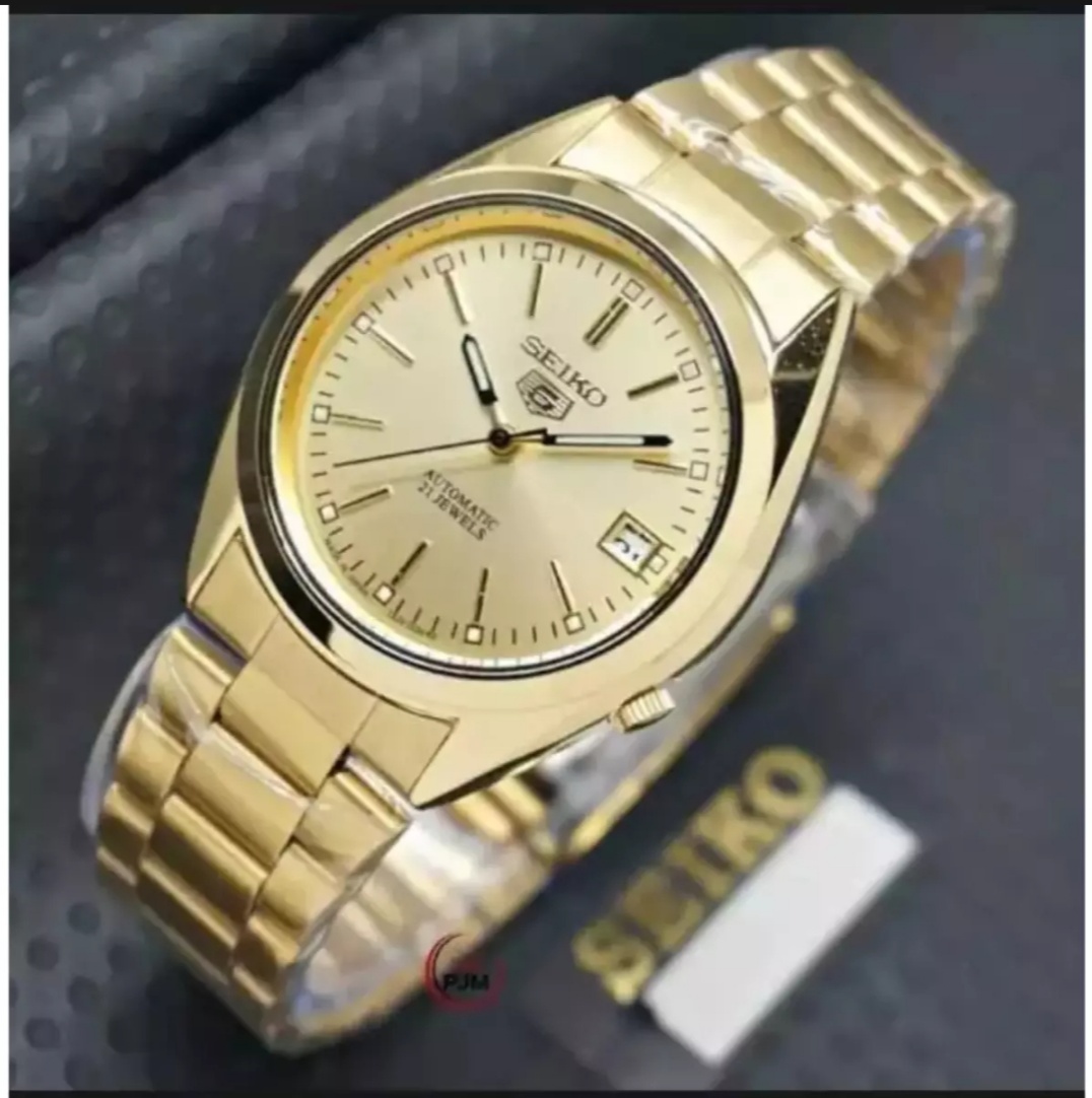 JAM TANGAN SEIKO FASHION PRIA WANITA MESIN AUTOMATIC RANTAI
