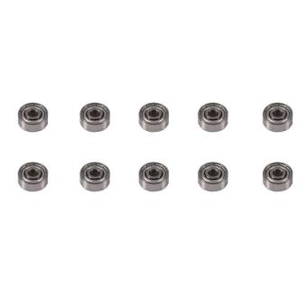 10pcs 3x10x4mm Carbon Chromium Steel Shielded Metric Sealed Bearings 623ZZ - intl