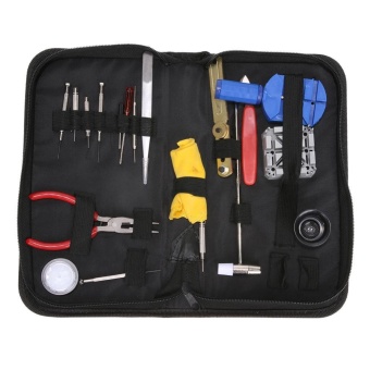 19pcs Watch Repair Tool with Strong Storage Case Watchband Disassemble - intl  