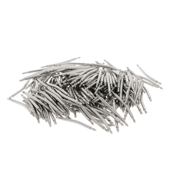 200pcs Stainless Steel Curved Spring Bar Pins Link for Watch Band 20mm - intl  