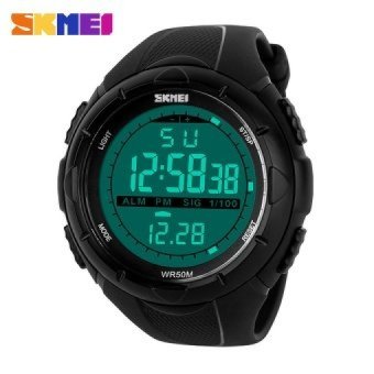 2016 New Brand Men LED Digital Military Watch. 50M Dive Swim DressSports Watches Fashion Outdoor Wristwatches - intl  