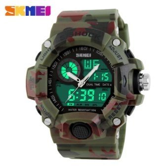 2016 New S-SHOCK resistant sports waterproof electronic LED DIGITALFashion army military watches men Casual wrist Watches - intl  