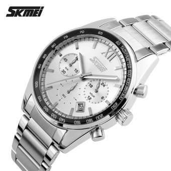 2017 fashion luxury Quartz watch Men Watches Military Watches MenFull Steel Quartz army wristwatch relogio masculino - intl  
