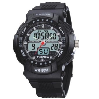 2017 new Electronic watch outdoor waterproof watches MilitarySwimming male students watch men table test - intl  