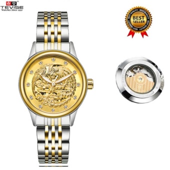 2017 New Relogio feminino Women Watches Skeleton Phoenix Automatic Mechanical Watch Ladies wristwatches Waterproof TEVISE Automatico 9006 - intl  
