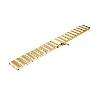 22mm Stainless Steel Polished Watchband Strap GD - intl  