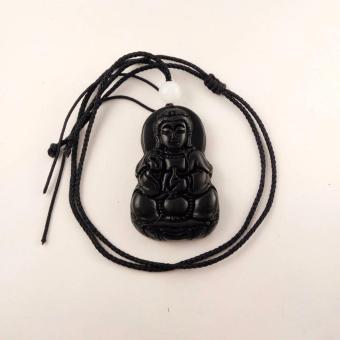 A-KHA Liontin Kwan Im AK-80 Plus Tali Kalung, 100% Batu