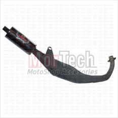 AHRS Knalpot Standard Racing Satria 2 Tak Hitam