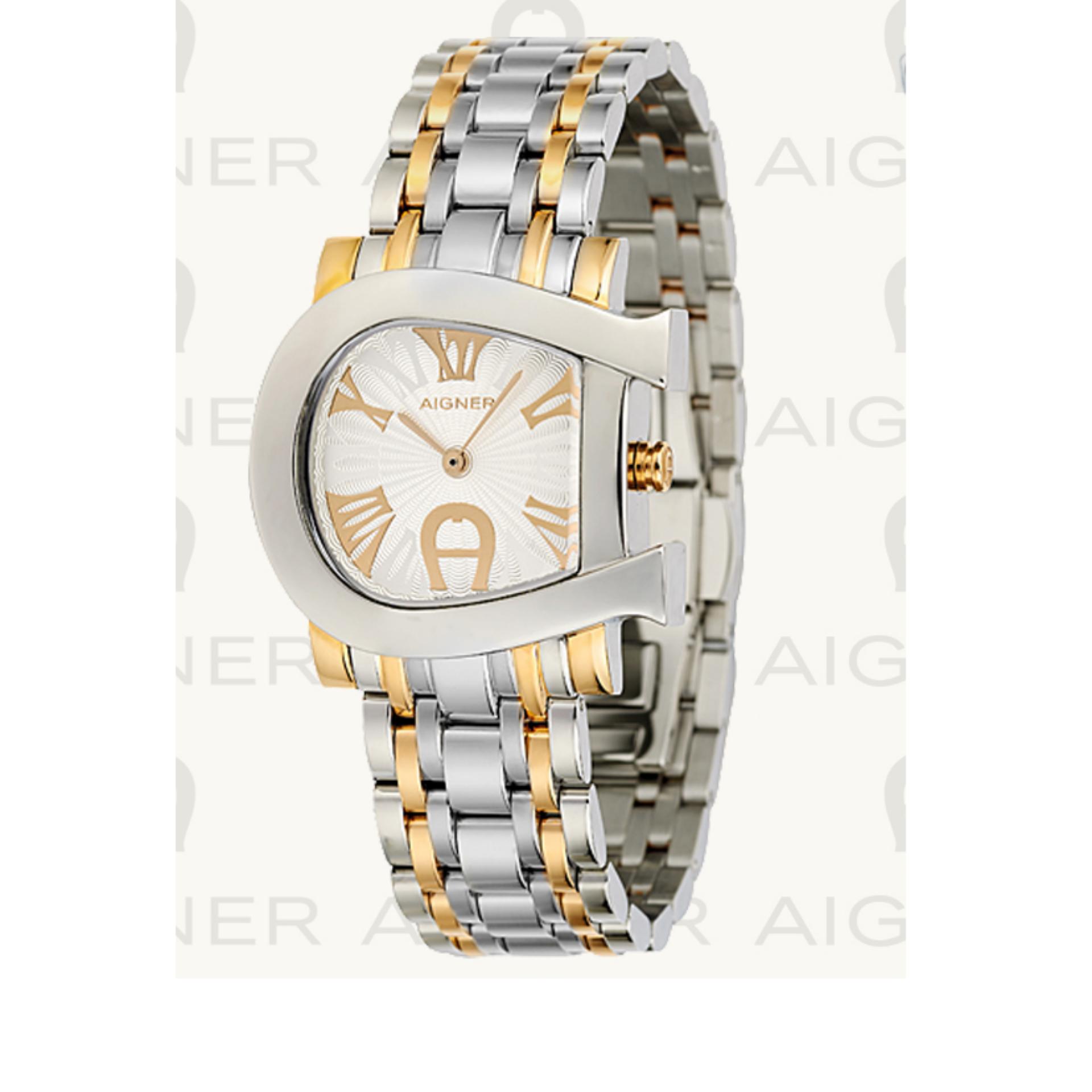 Jam Tangan Pria Mewah Dan Keren Aigner 6634 Update Daftar Harga AIGNER A Genua Due Jam Tangan Wanita Stainless Silver
