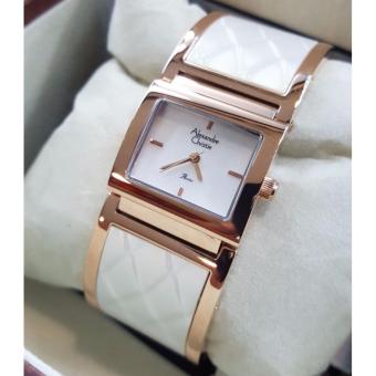 Gambar Alexandre Christie AC2634   Jam Tangan Wanita   Stainless Steel Kombi Mika (Rosegold Putih)