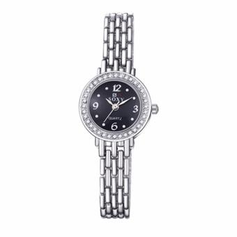 Alloy Black Quartz Watch Luxury Women's Business Women's Sport Wrist Watch Women's Casual Wrist Watch - intl  