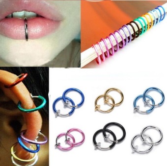 Harga Anne BP0005 anting jepit fake piercing tanpa tindikan Bold blue
13mm Online Murah