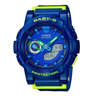 Baby-G BGA-185FS-2A - Jam Tangan Wanita - Biru - Resin band  