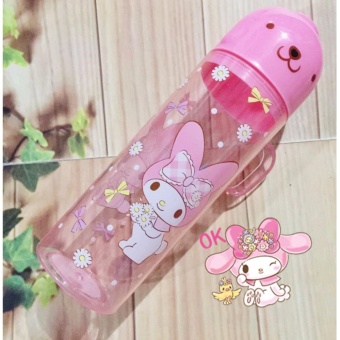 Botol Tuang Plus Gelas Kitty Kucing My Melody Impor 280 mL