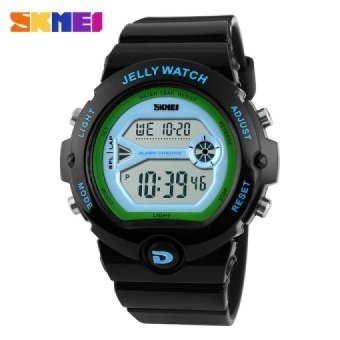 Boys Kids Children Digital Sport Watches Fashion Alarm DateChronograph Military Casual Watch Relogios Masculinos Clock - intl  