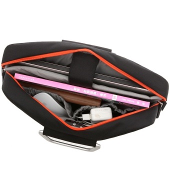 BRINCH 13 14.1 39.62 Cm Bahan Nilon Campuran Aluminium Laptop Tas Untuk Pria Dan Wanita Salah Satu Bahu Laptop Bag, 33.02 Cm + (Hitam) Mei 2019 - 3 BRINCH 13 14.1 39.62 cm bahan nilon campuran aluminium laptop tas untuk pria dan wanita salah satu bahu Laptop bag, 33.02 cm + (Hitam) - 3