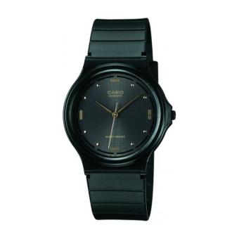 Gambar Casio Analog Jam Tangan Pria   Hitam   Strap Karet   MQ 76 1A